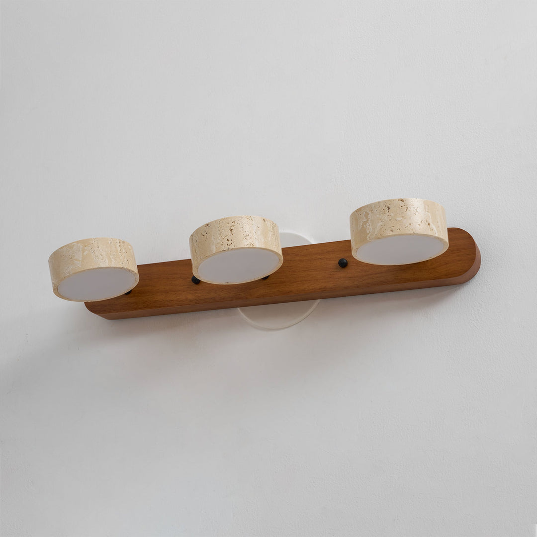 Travertine Duo Wall Light