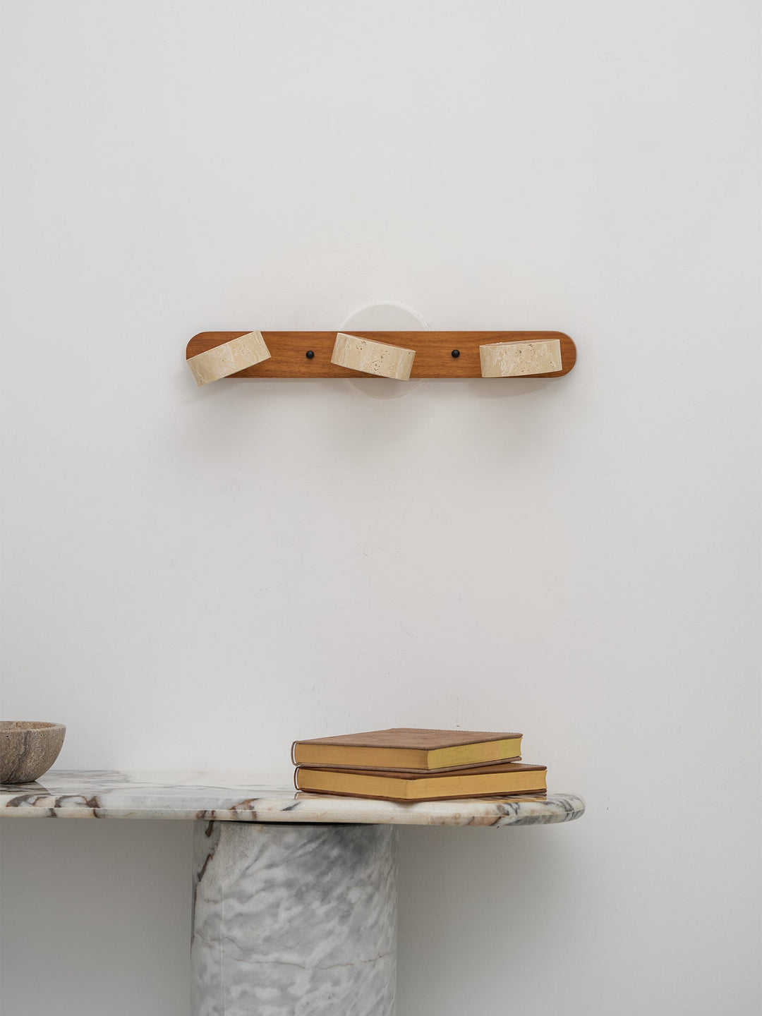 Travertine Duo Wall Light