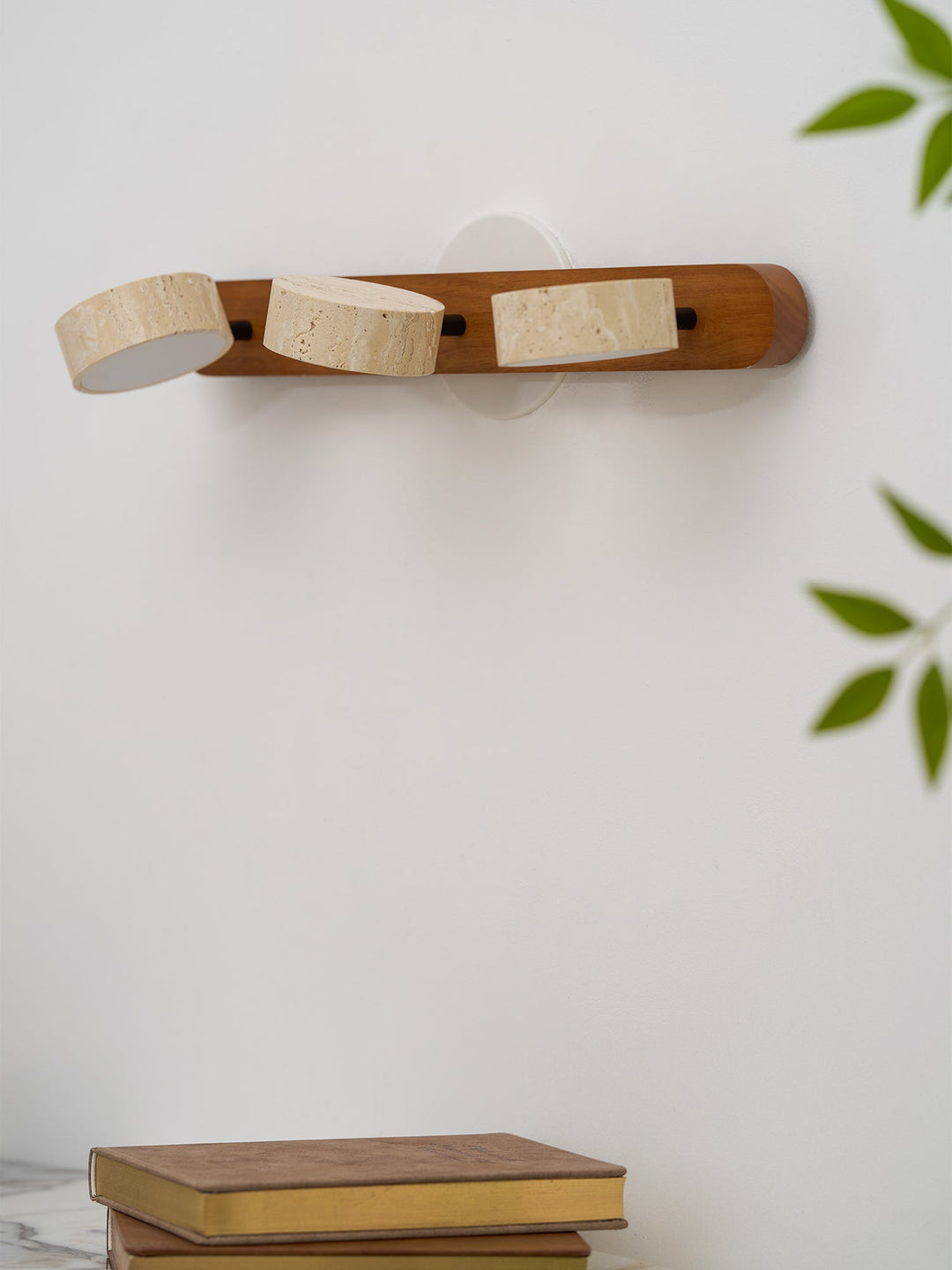 Travertine Duo Wall Light