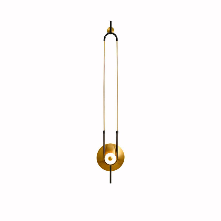 Ellipse Ring Marble Wall Light