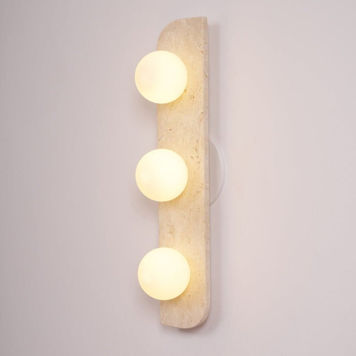 Elysian Travertine Wall Light