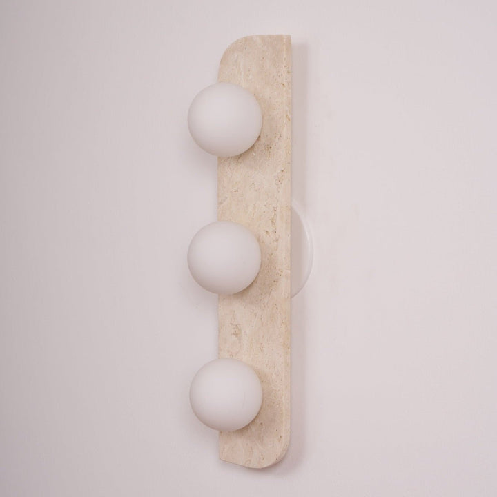 Elysian Travertine Wall Light
