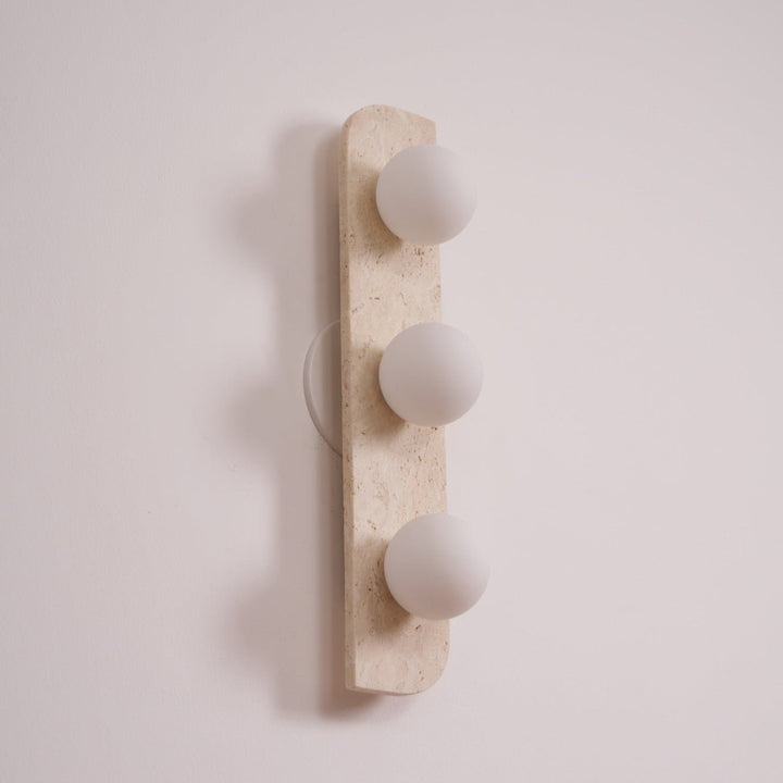 Elysian Travertine Wall Light