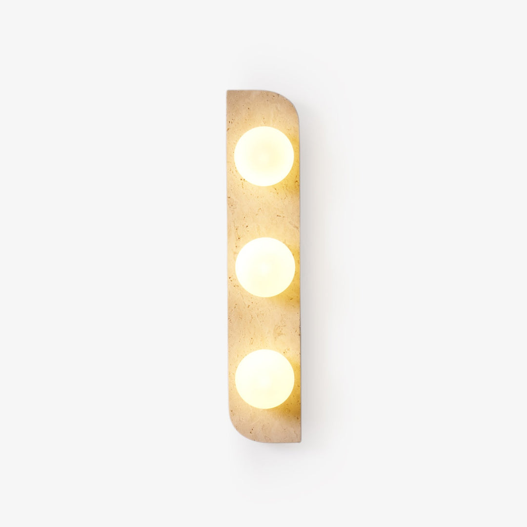 Elysian Travertine Wall Light