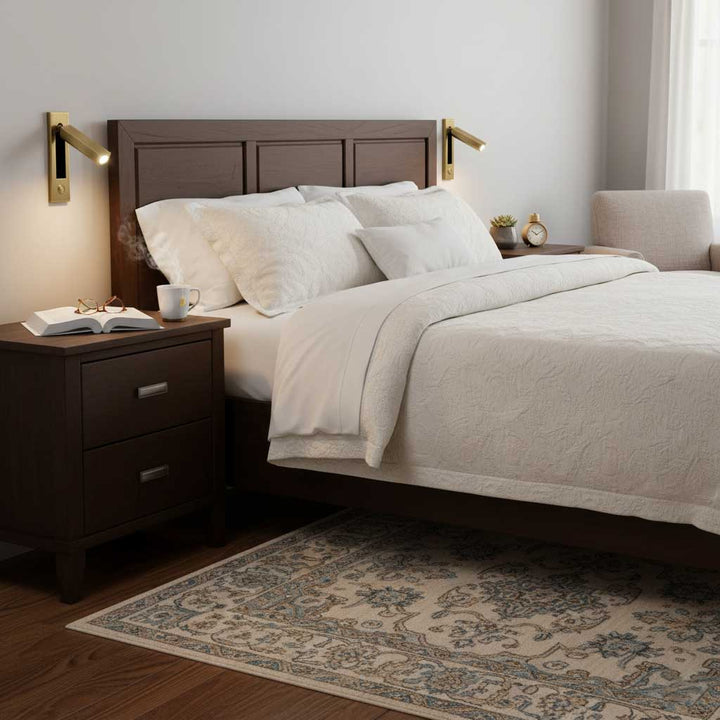 Embedded Bedside Sconce