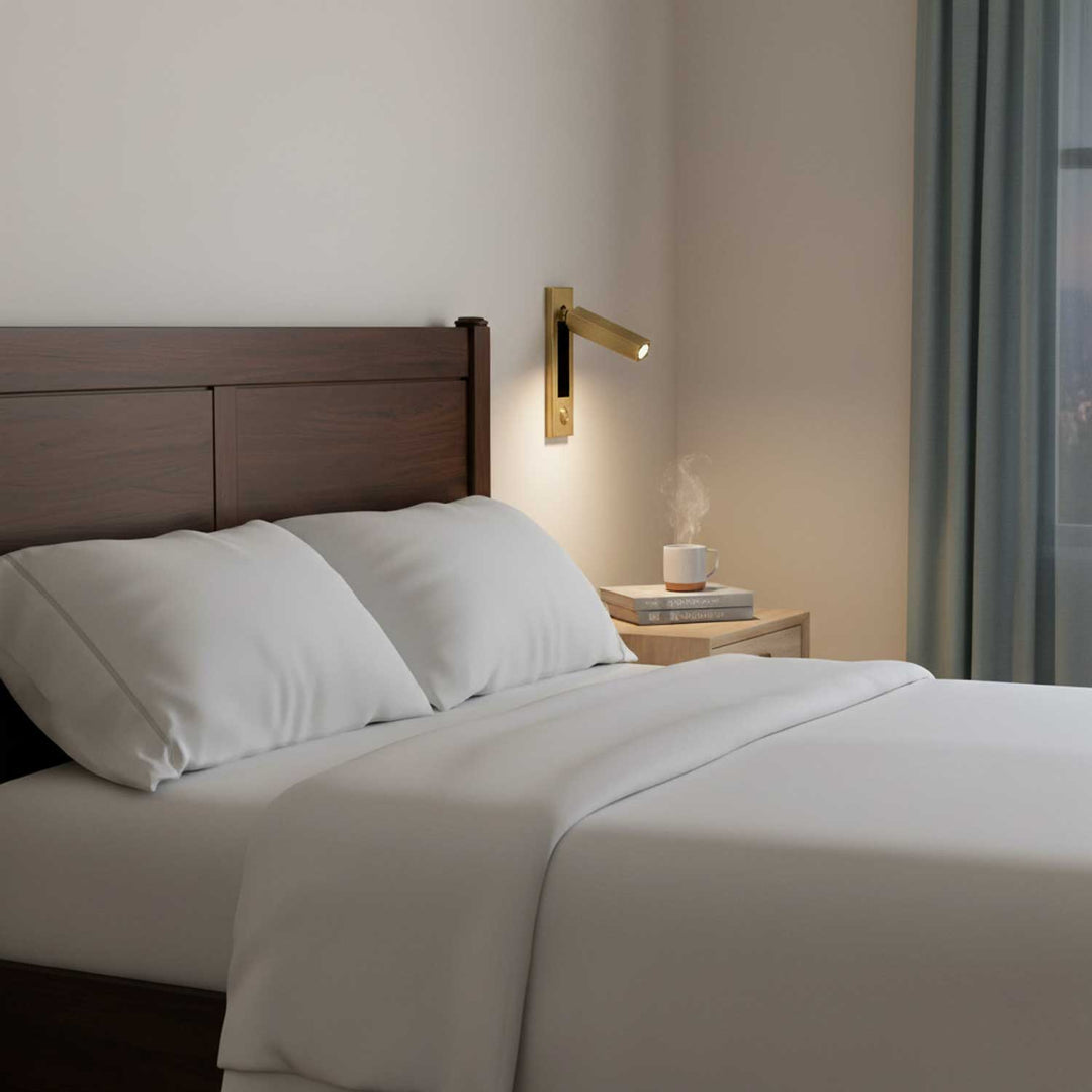 Embedded Bedside Sconce