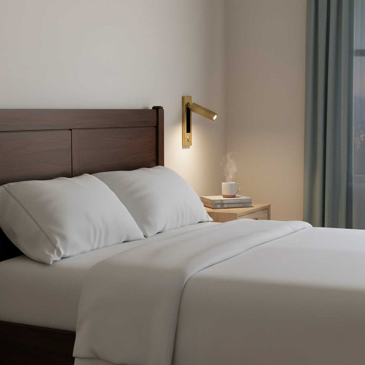Embedded Bedside Sconce