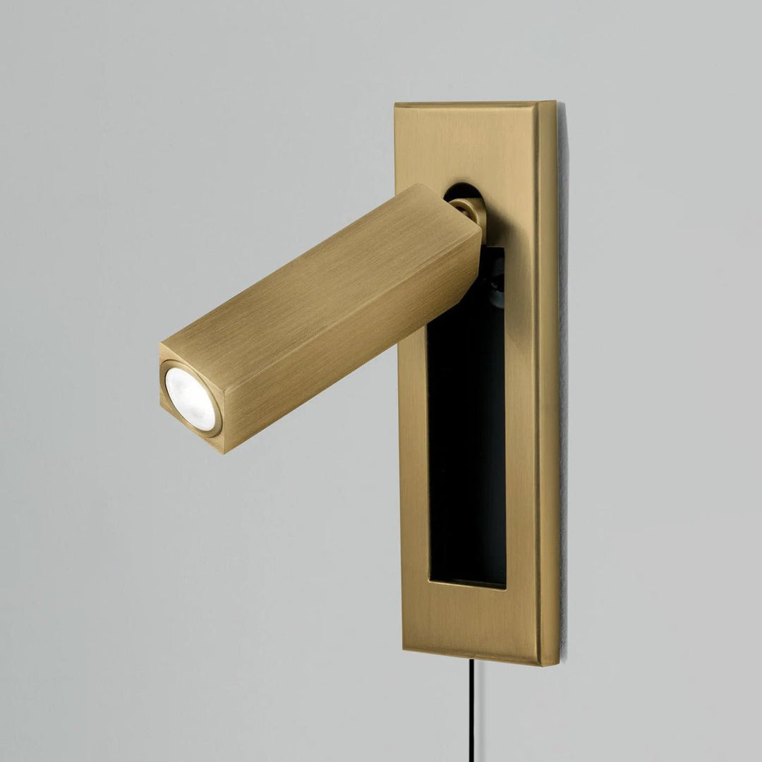 Embedded Bedside Plug-in Sconce