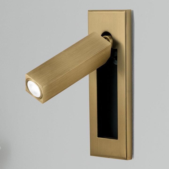 Embedded Bedside Plug-in Sconce