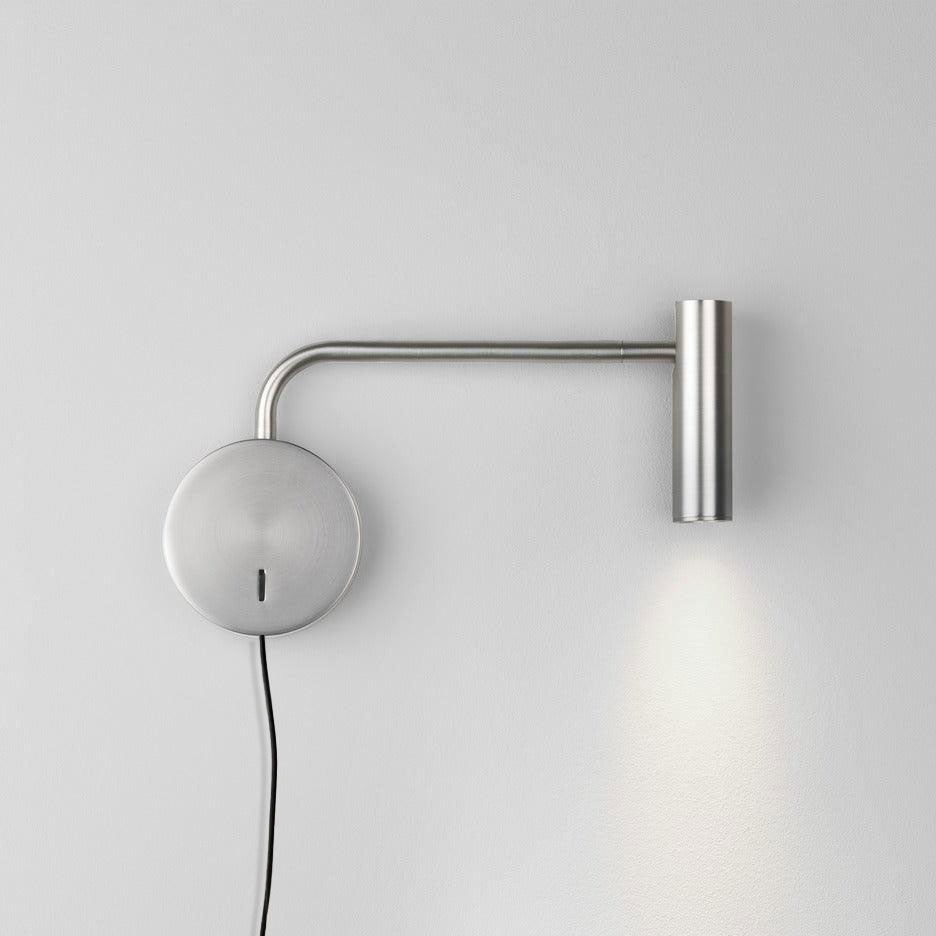 Minimalist Disc Plug-in Wall Sconce