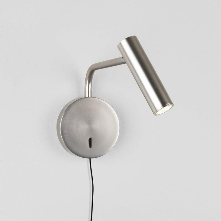 Minimalist Disc Plug-in Wall Sconce