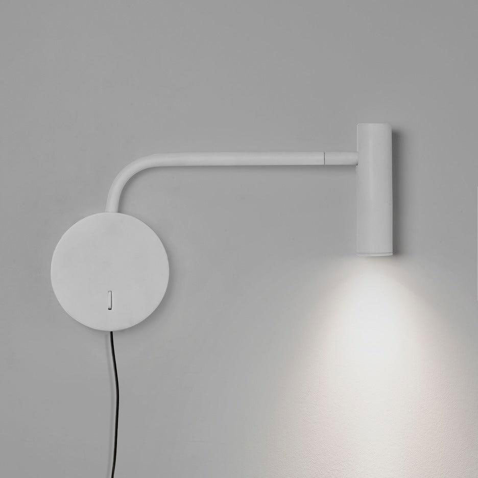 Minimalist Disc Plug-in Wall Sconce