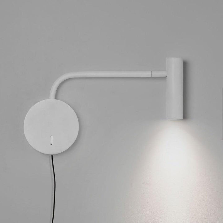 Minimalist Disc Plug-in Wall Sconce