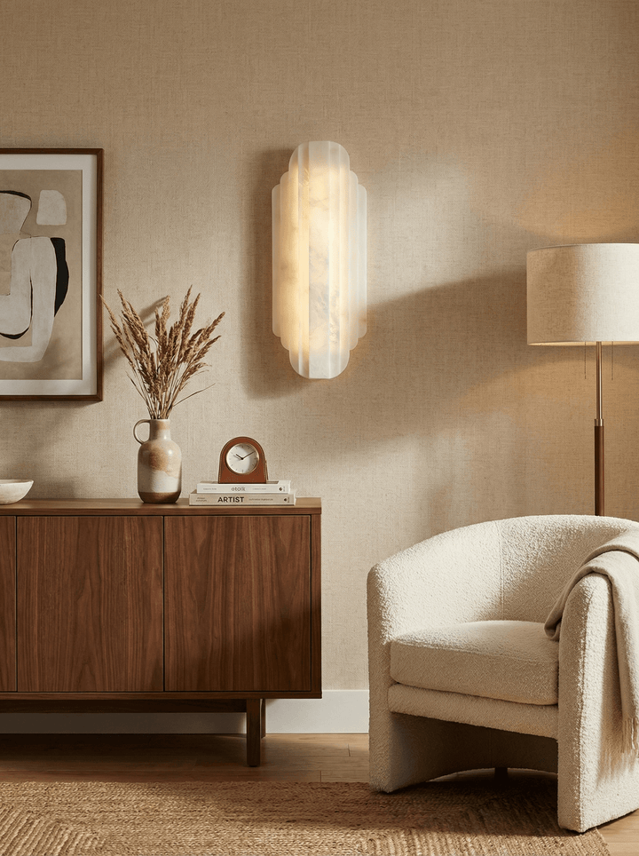 Estelle Alabaster Wall Sconce