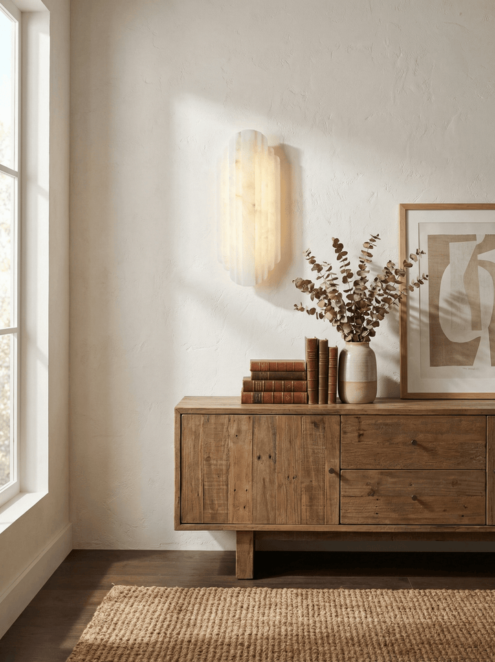 Estelle Alabaster Wall Sconce