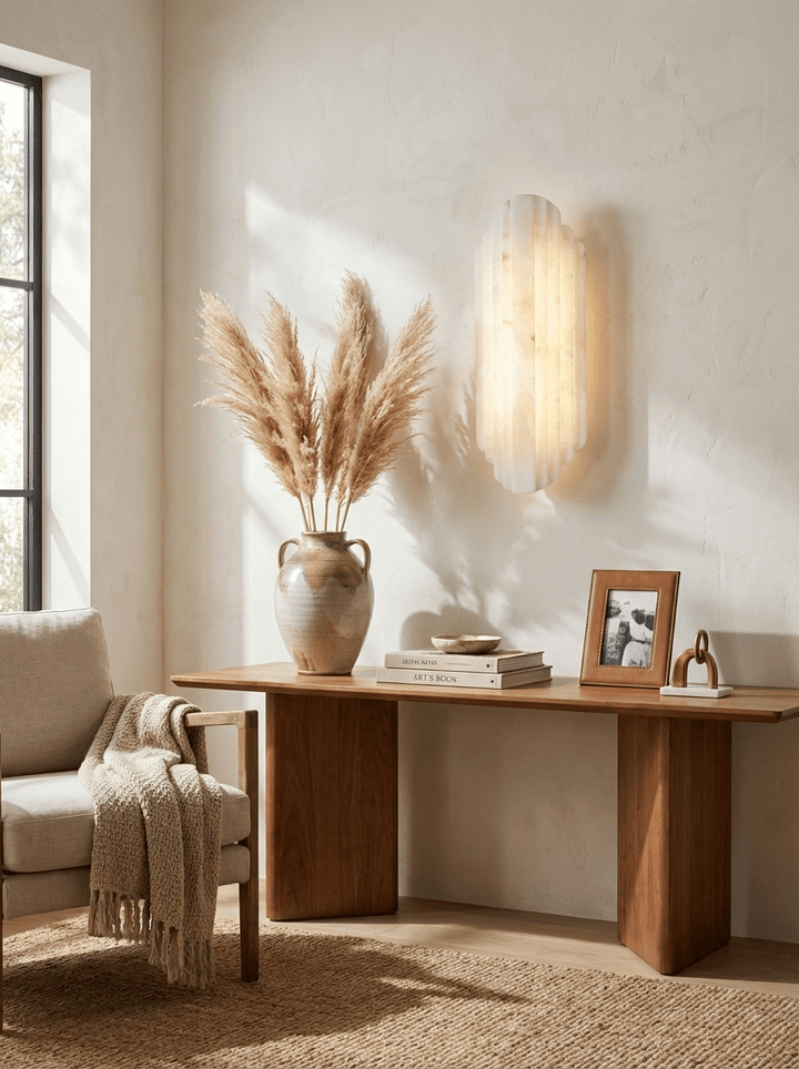 Estelle Alabaster Wall Sconce