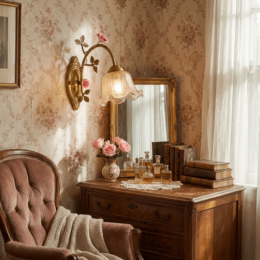 Evamarie Rose Wall Sconce