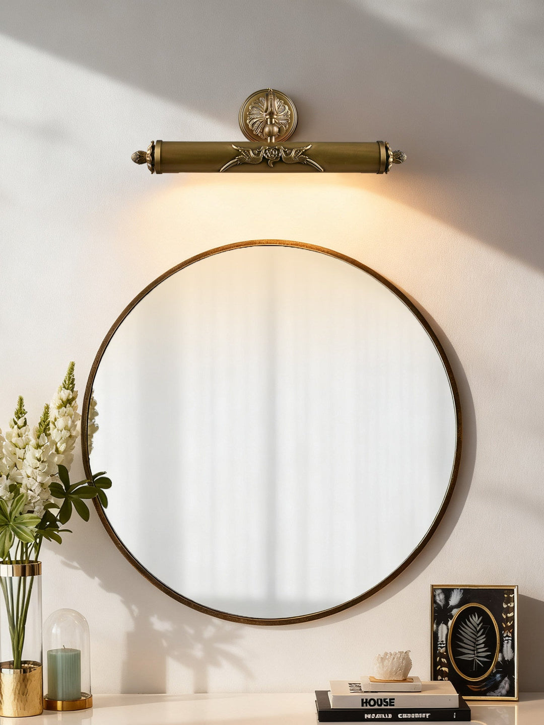 Florence Brass Wall Light