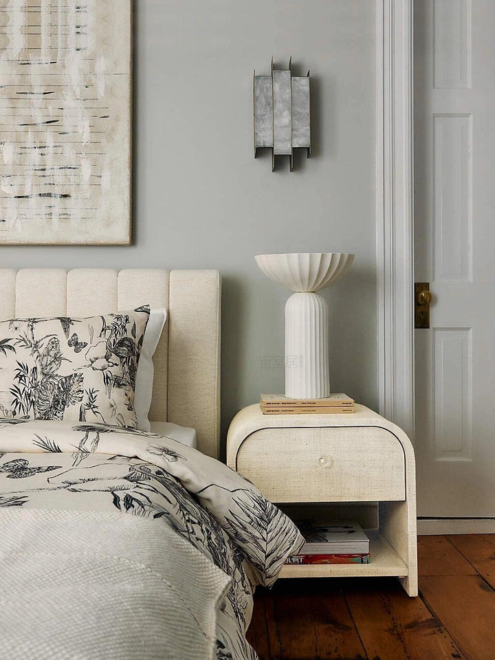 Folded Alabaster Panel Sconce