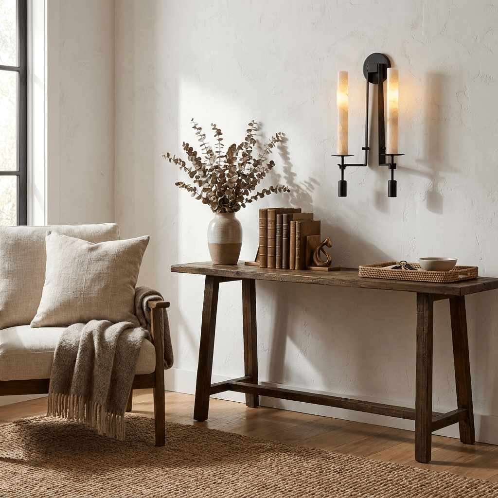 Fontanelle Alabaster Wall Lamp