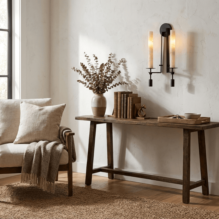Fontanelle Alabaster Wall Lamp