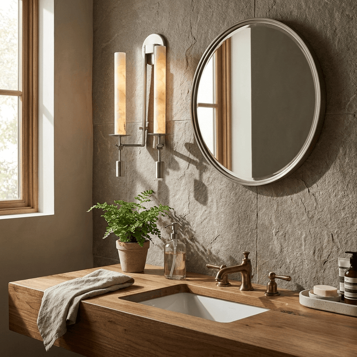 Fontanelle Alabaster Wall Lamp