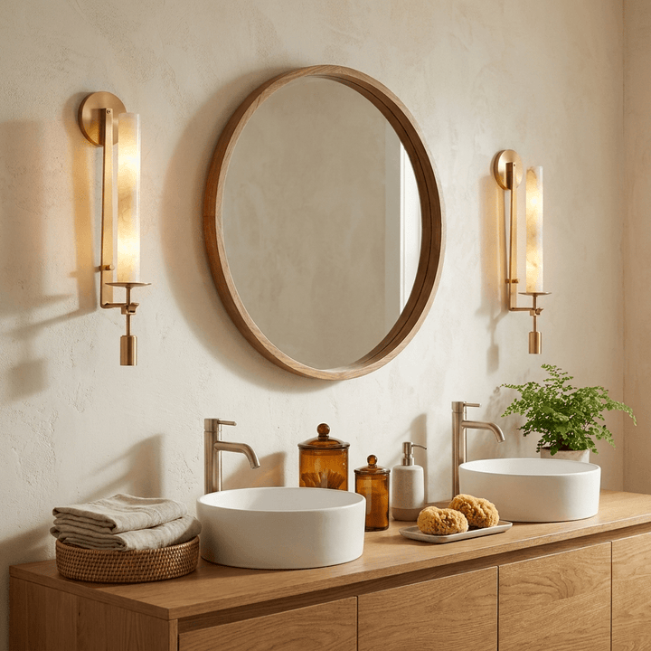 Fontanelle Alabaster Wall Lamp