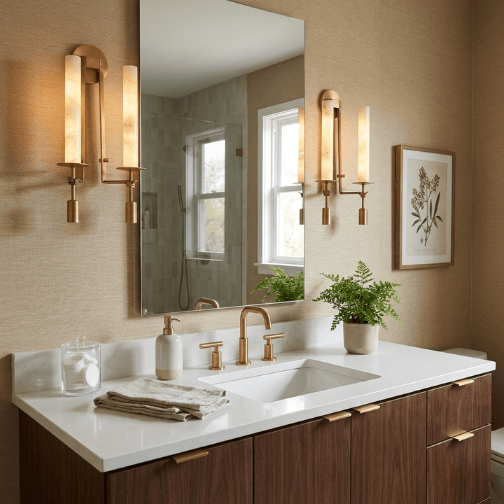 Fontanelle Alabaster Wall Lamp