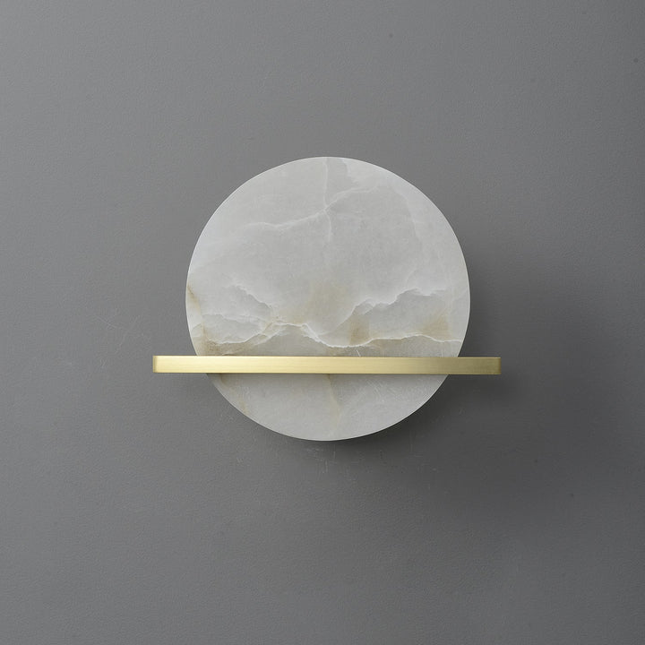 Frosted Echo Alabaster Wall Lamp