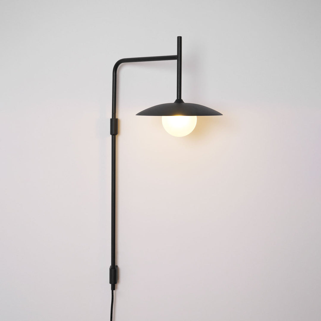Gea Swing Arm Plug-in Wall Lamp