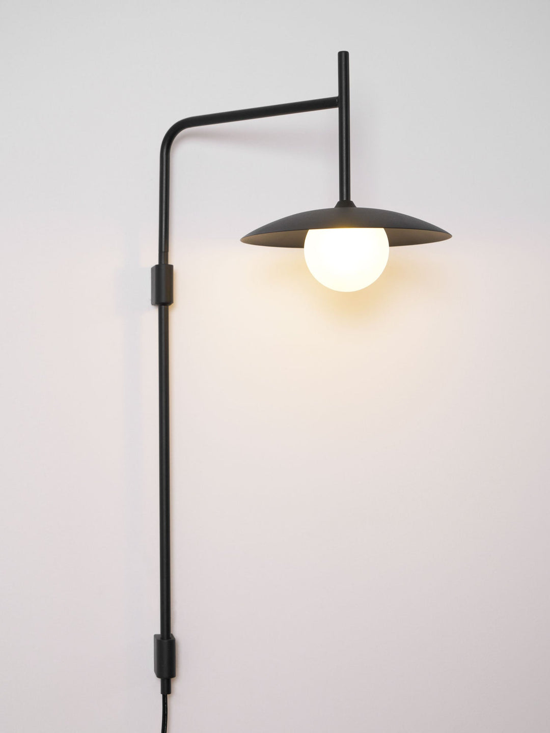 Gea Swing Arm Plug-in Wall Lamp