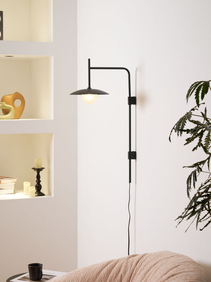 Gea Swing Arm Plug-in Wall Lamp