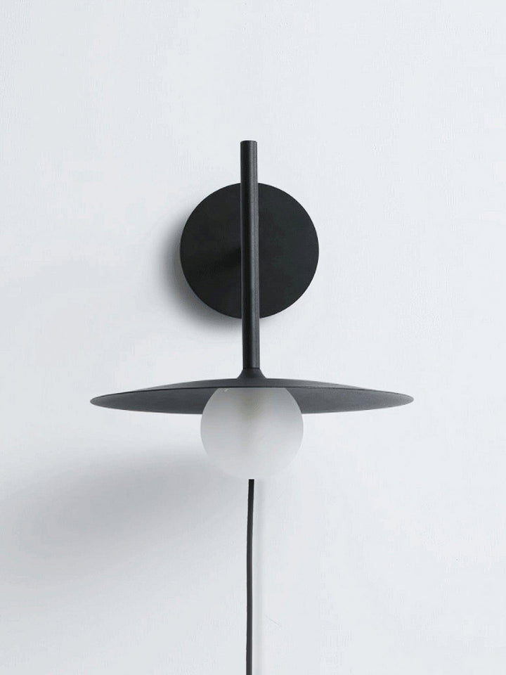 Gea Iron Plug-In Wall Lamp