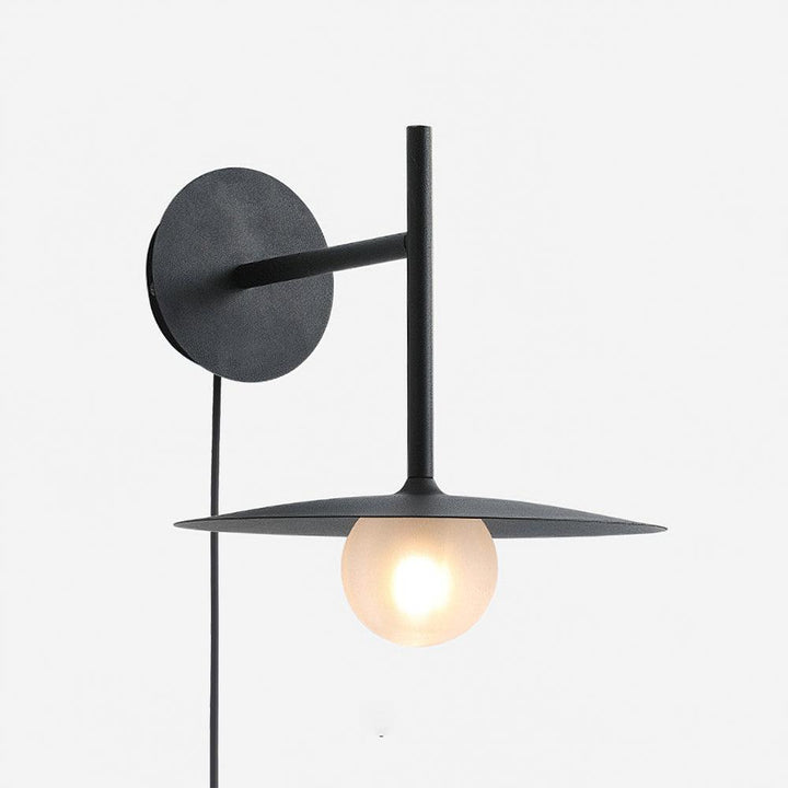 Gea Iron Plug-In Wall Lamp