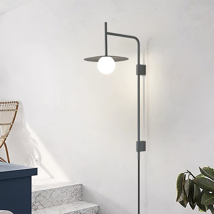 Gea Swing Arm Plug-in Wall Lamp