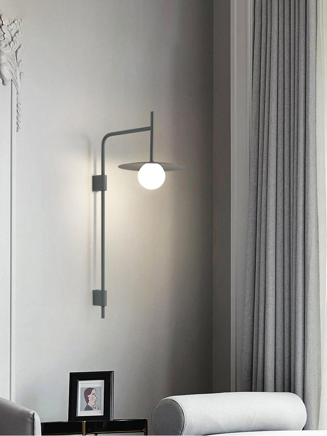 Gea Swing Arm Plug-in Wall Lamp