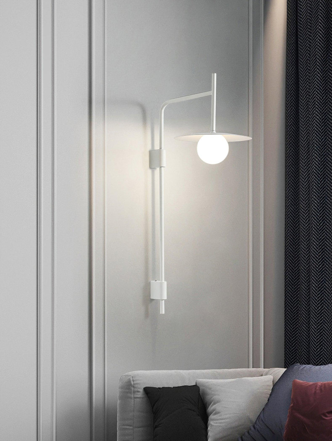 Gea Swing Arm Plug-in Wall Lamp