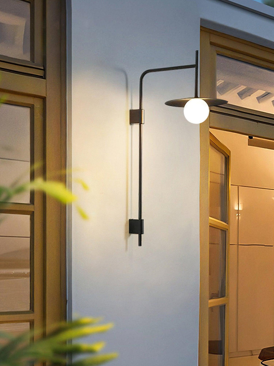 Gea Swing Arm Plug-in Wall Lamp