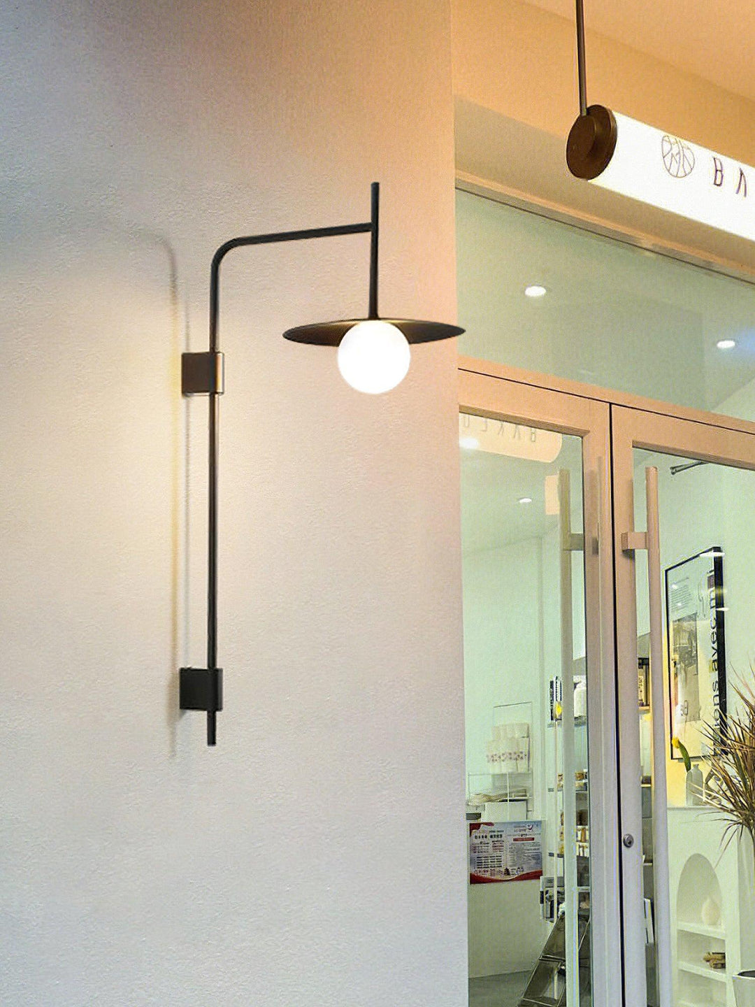 Gea Swing Arm Plug-in Wall Lamp