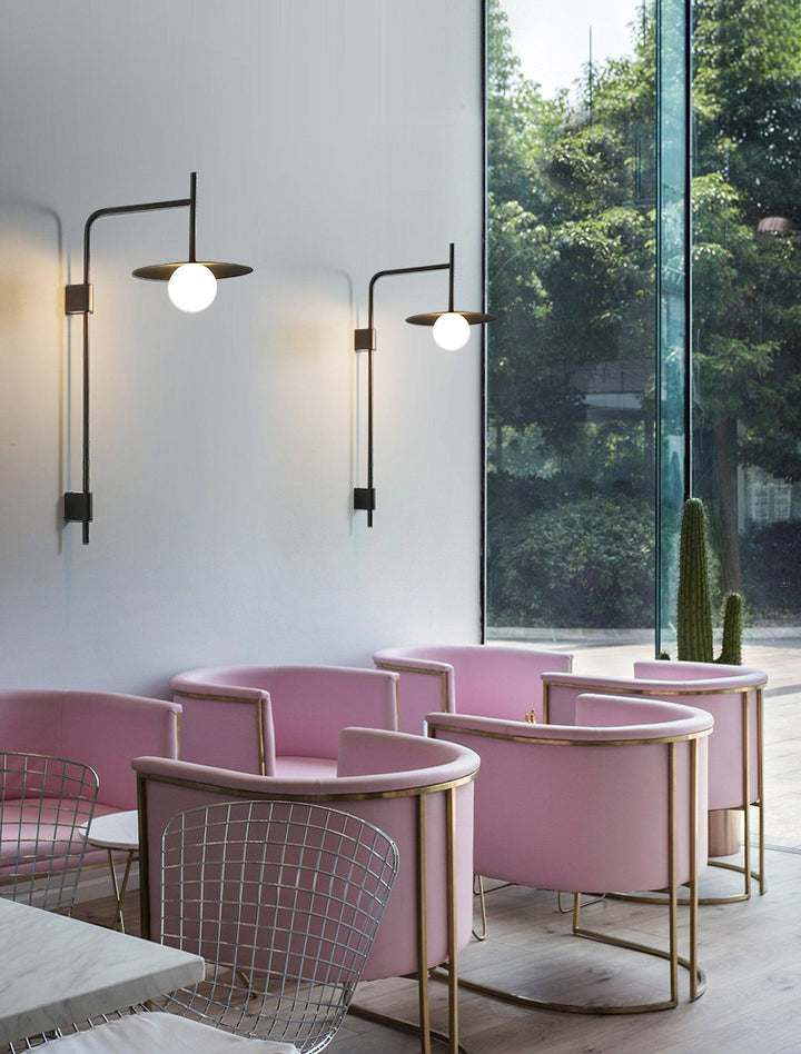 Gea Swing Arm Plug-in Wall Lamp