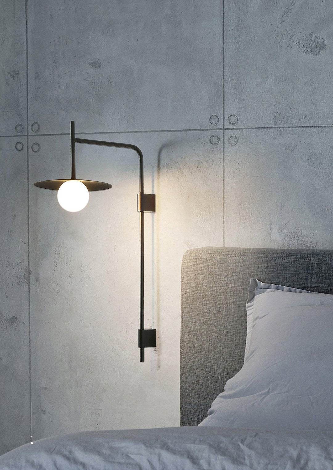 Gea Swing Arm Plug-in Wall Lamp