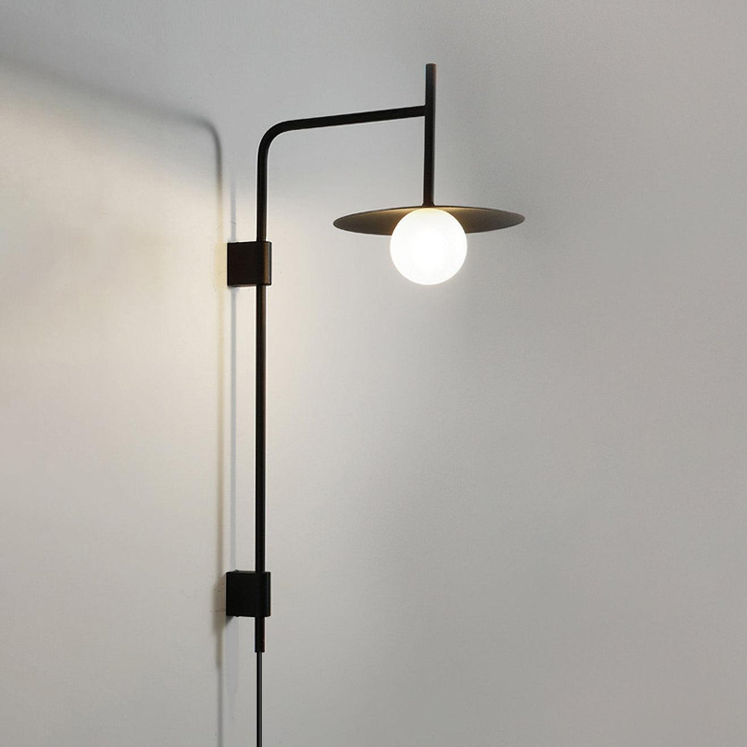 Gea Swing Arm Plug-in Wall Lamp