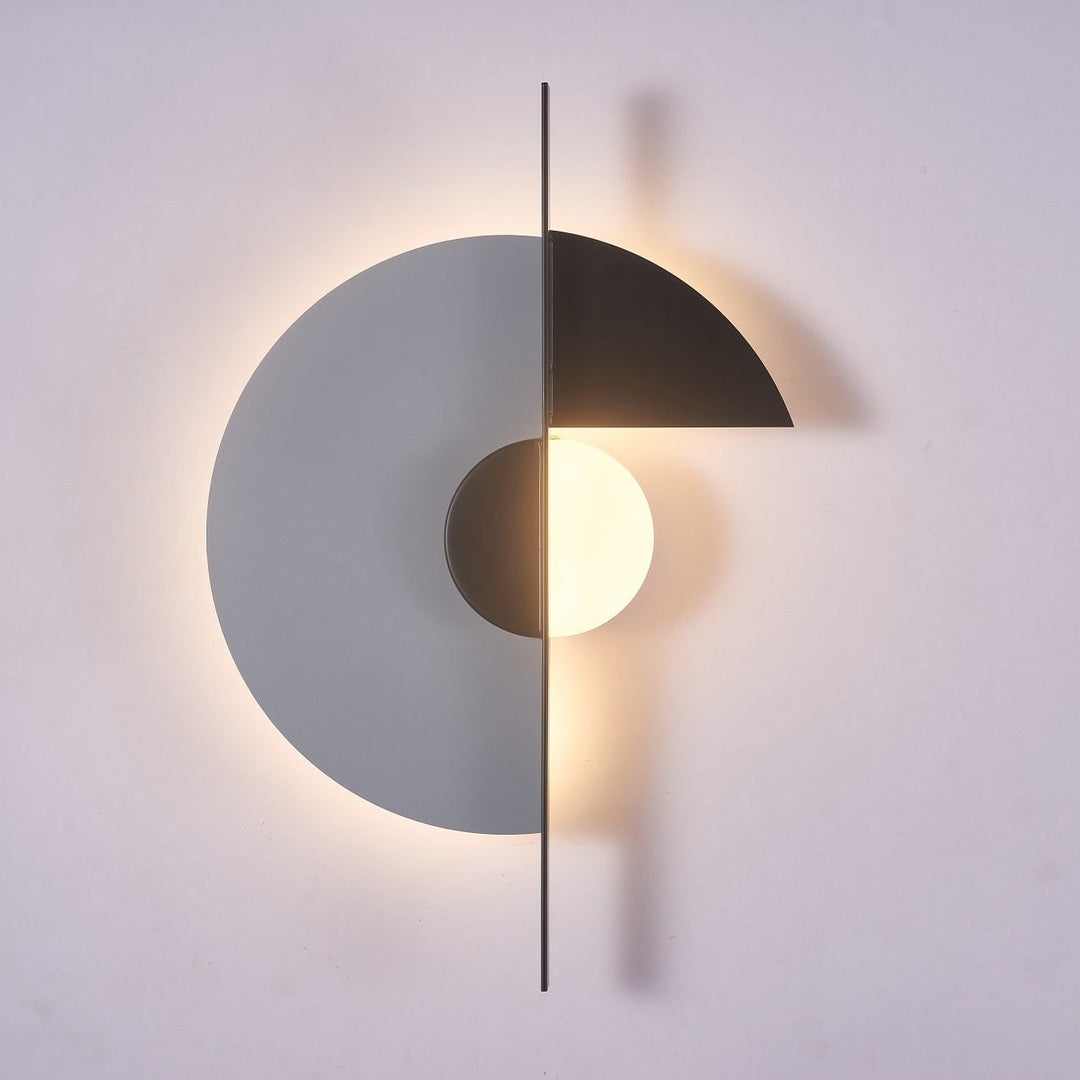 Geometric Eclipse Wall Sconce