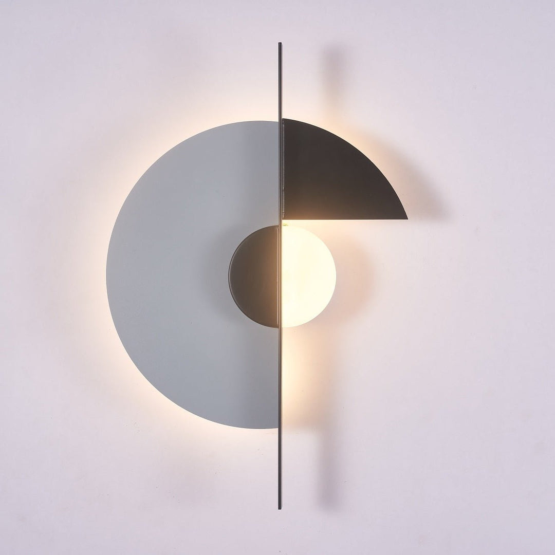 Geometric Eclipse Wall Sconce