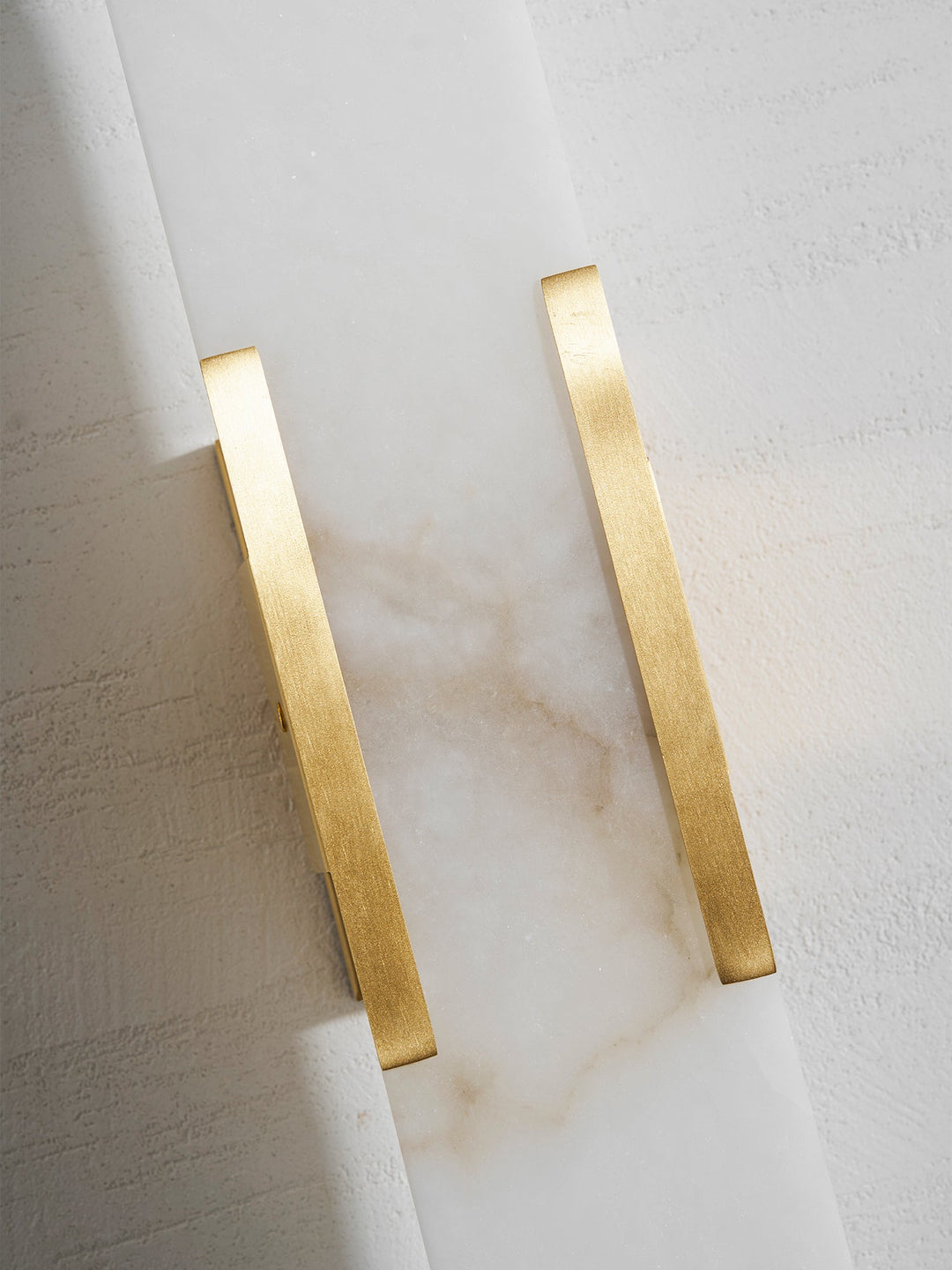 Oblong Alabaster Wall Sconce