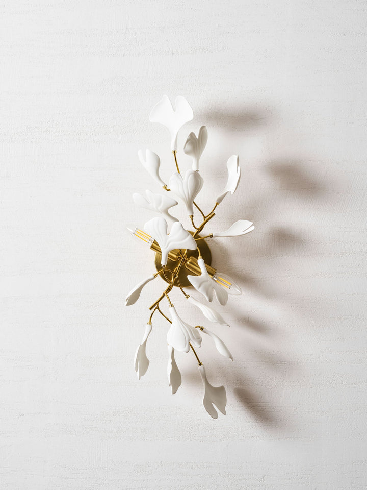Gingko Flowers Wall Lamp