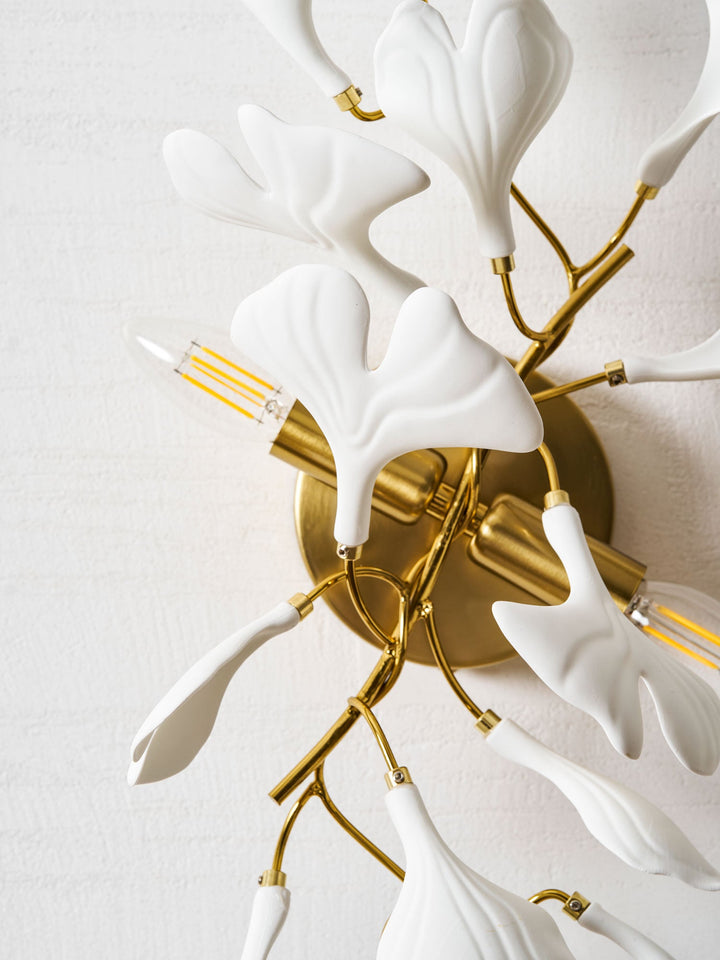 Gingko Flowers Wall Lamp
