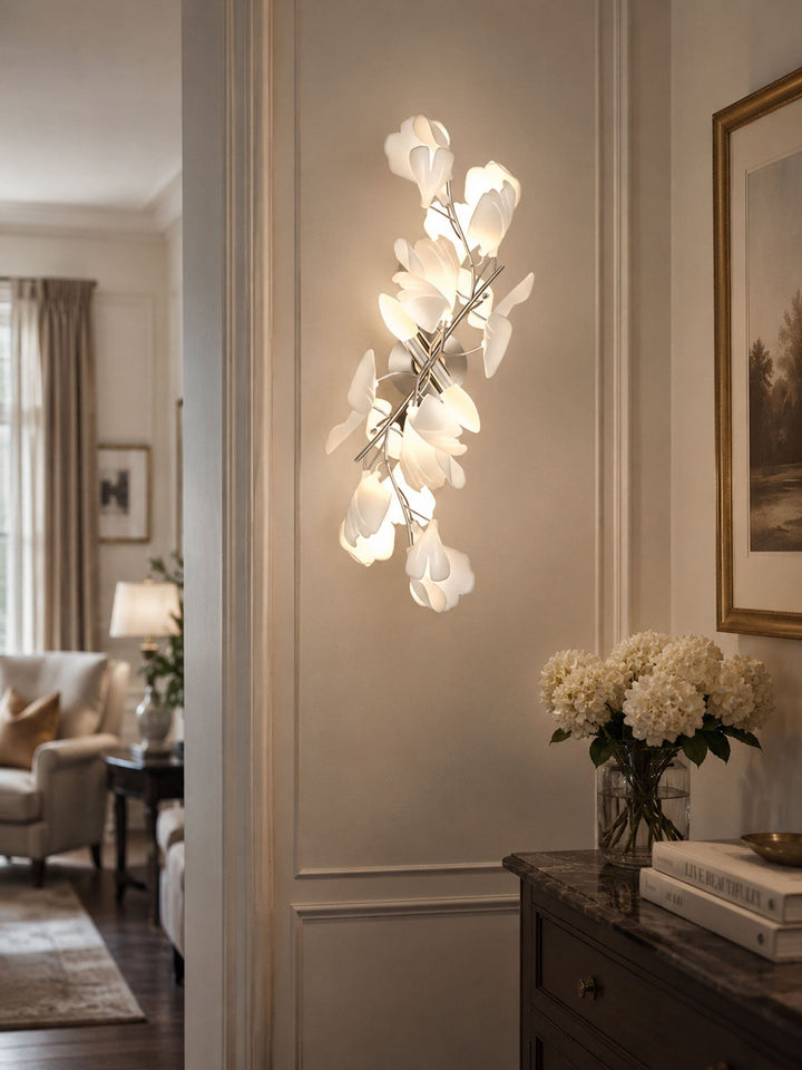 Gingko Flowers Wall Lamp