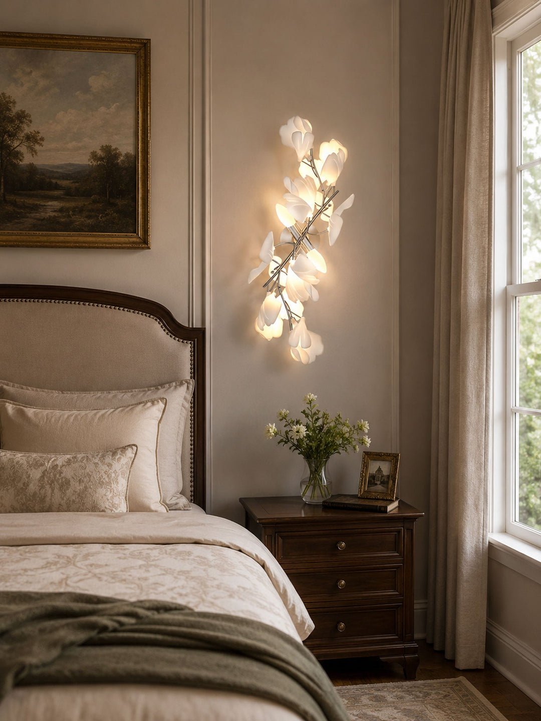 Gingko Flowers Wall Lamp