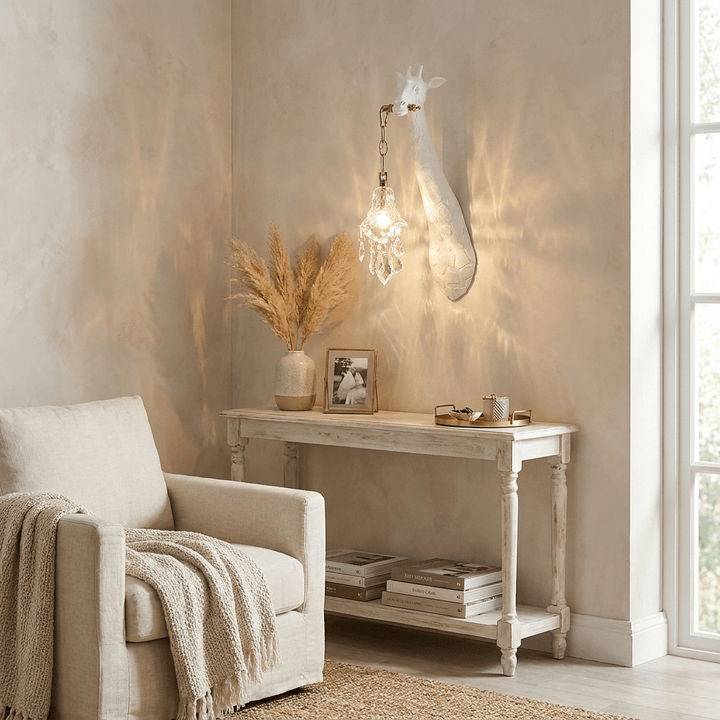 Giraffe Crystal Wall Lamp